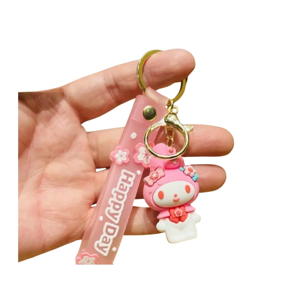Pink My Melody Keychain